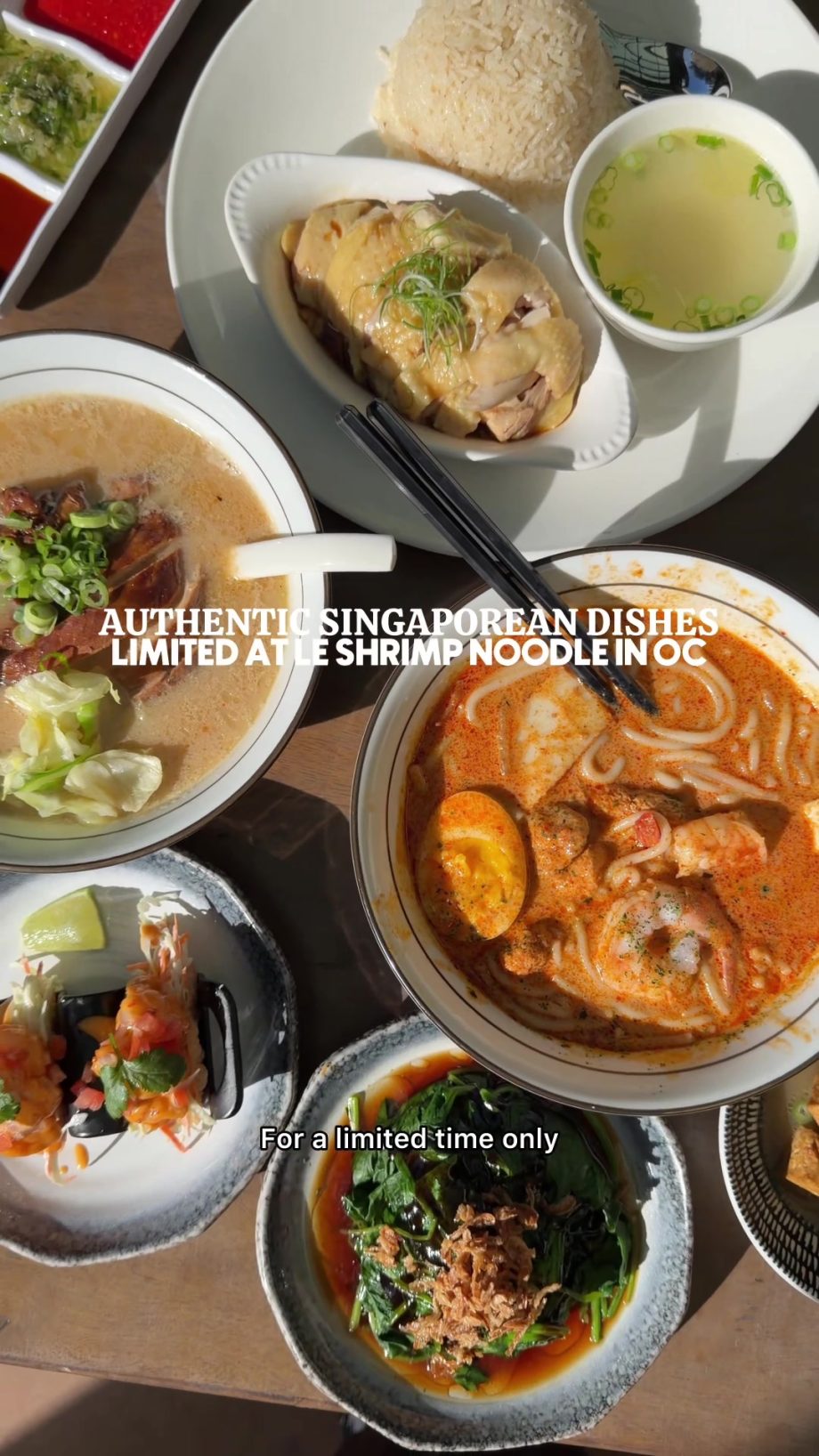 @celinelinarte A taste of Singapore now at Le Shrimp Noodle in Irvine & Costa Me…