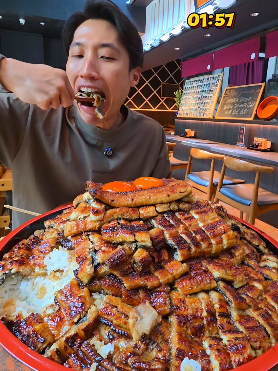 @zermattneo 8kg Unagi Hitsumabushi Mountain! They gave me an hour, but we only n…