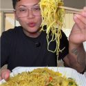@aye.itsnicky Singapore style noodles  #review #singapore #foodie #mukbang #fyp …