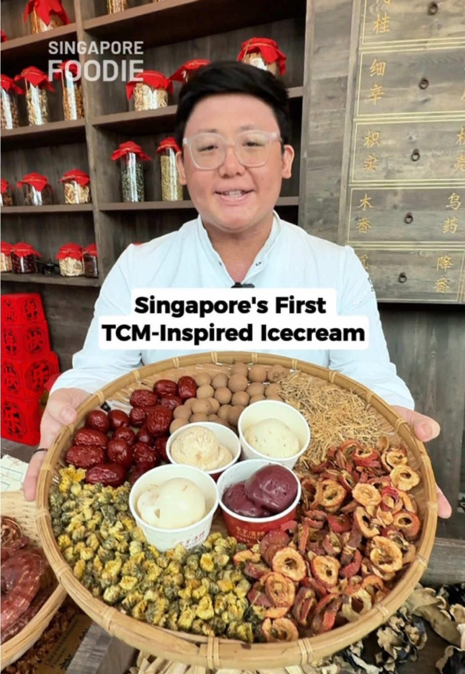 @singaporefoodie Viral TCM-Inspired Ice Cream   Ezekiel created a unique range o…