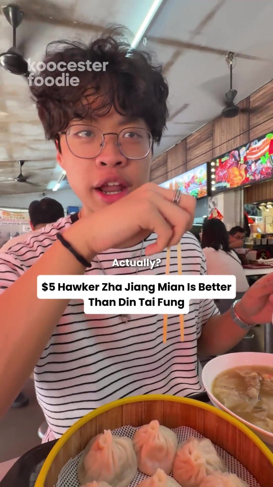 @koocesterfoodie This hawker store sells food on par with Din Tai Fung. Ju Bao, …