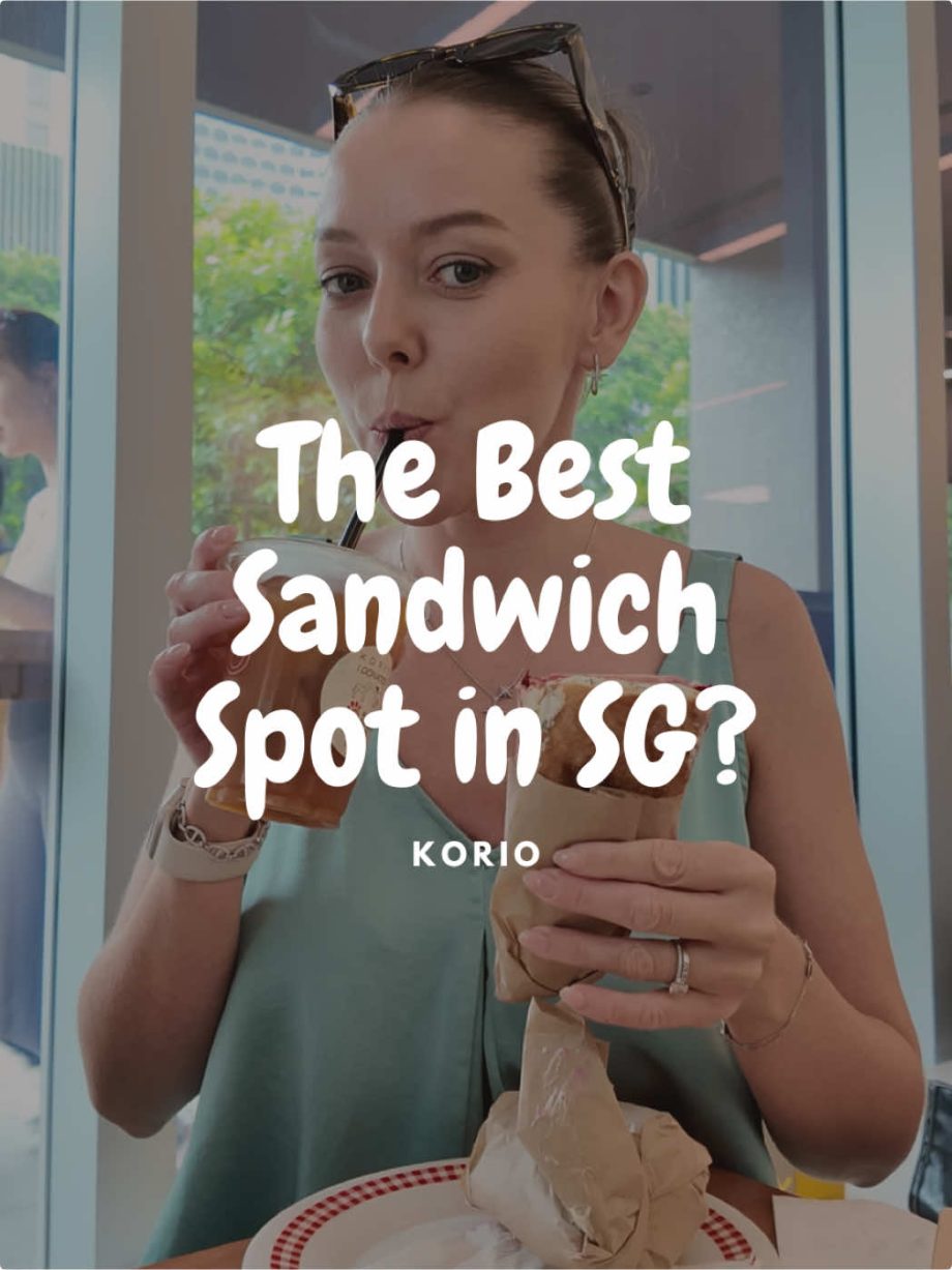 @yourfrenchiebestie Finally tried Korio, aka Singapore’s best sandwich spot! 20 …