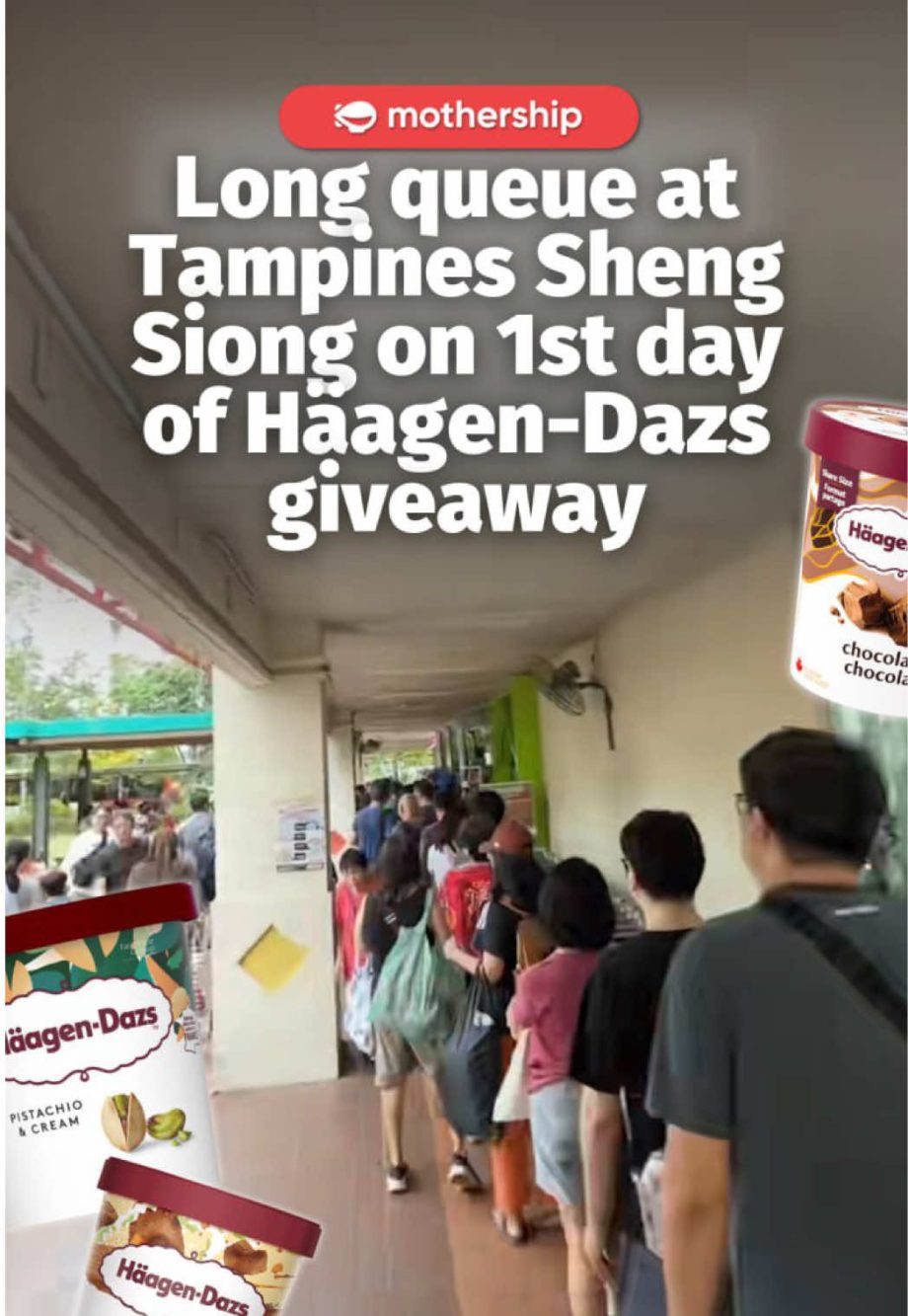 @mothershipsg the kind of length my ex can only dream of The Sheng Siong Häagen-…