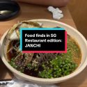 @vanvanzkooz Food finds in Singapore restaurant edition! Today i tried JANCHI wh…