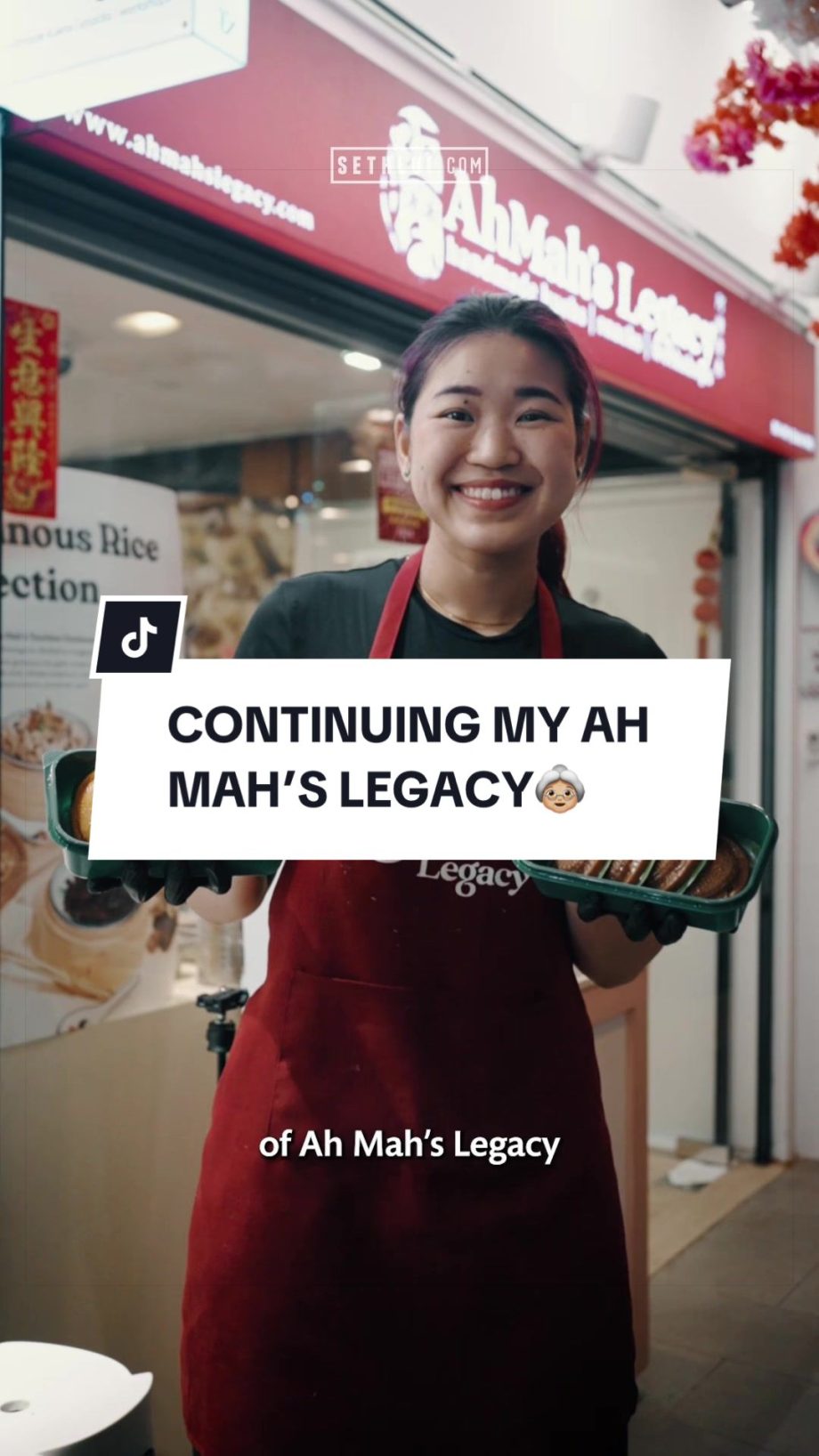 @sethlui.com Carrying on a legacy, one kueh at a time   @AhMah’s Legacy   Addres…