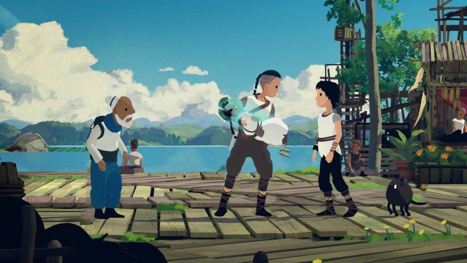 Children of the Leaf uses an invented language to enhance its story