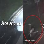 Car knocks into couple standing on road near Jalan Besar, sends them tumbling backwards, Singapore News