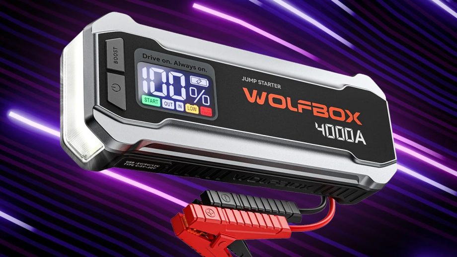 Save 50% Off the Wolfbox 2-in-1 Cordless Car Jump Starter and 24,000mAh 65W Power Bank
