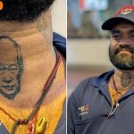 Migrant worker tattoos Lee Kuan Yew on neck to honour the country that changed his life: ‘First pain, now gain’, Singapore News