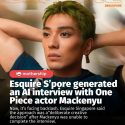 @mothershipsg zoro would not have approved  Esquire Singapore stated in the inte…