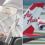 Cabin panel falls during landing on AirAsia flight from S’pore to KL
