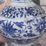 Record collection of blue-and-white porcelain found in a shipwreck