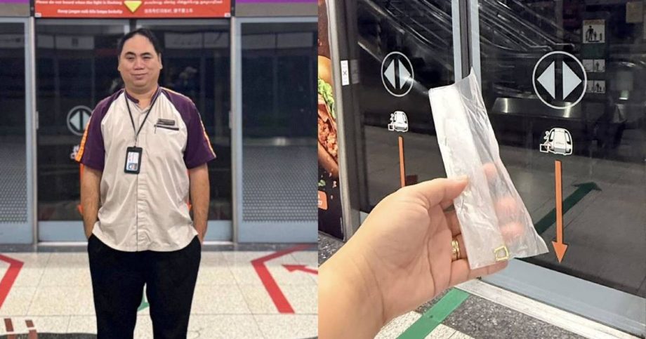 Passenger grateful after MRT staff retrieve earring dropped inside escalator: ‘Didn’t expect to ever see it again’, Singapore News