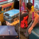 Designated area on Changi Airport-bound bus seen occupied by luggage in viral video, commuters raise safety concerns