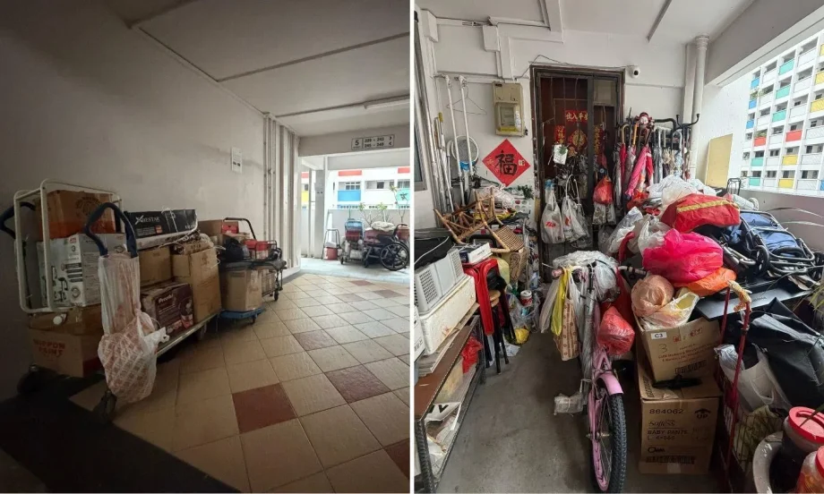 Decade-long hoarding from Yishun unit occupies lift lobby and ground floor, sparks pest and fire concerns