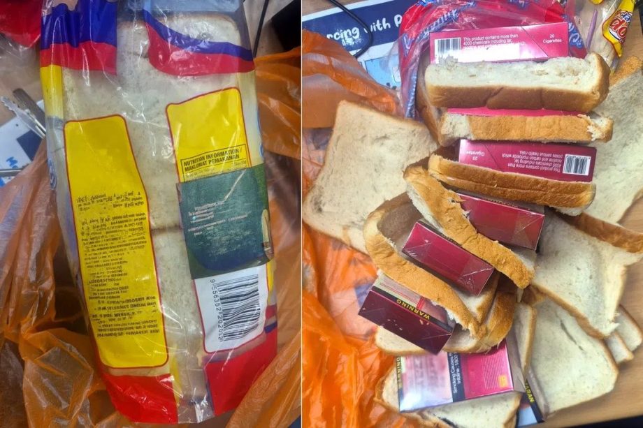 Smoked sandwich: Malaysian man arrested after trying to smuggle into Singapore contraband cigarettes hidden in bread loaf