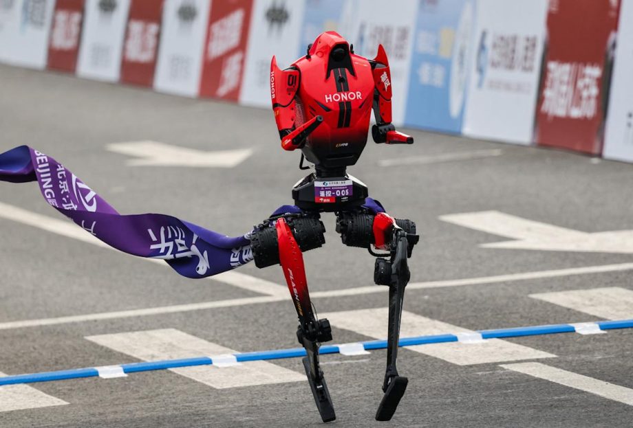 Beijing’s robot half-marathon is back for its second year with far less embarassing results