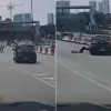 Singaporean man hit by car while crossing road in Johor Bahru