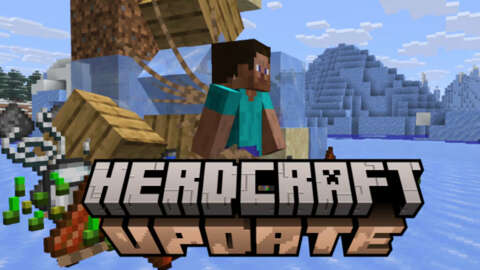 Minecraft Hacks Away A Major Chunk Of The Game With New Playable April Fools' Joke