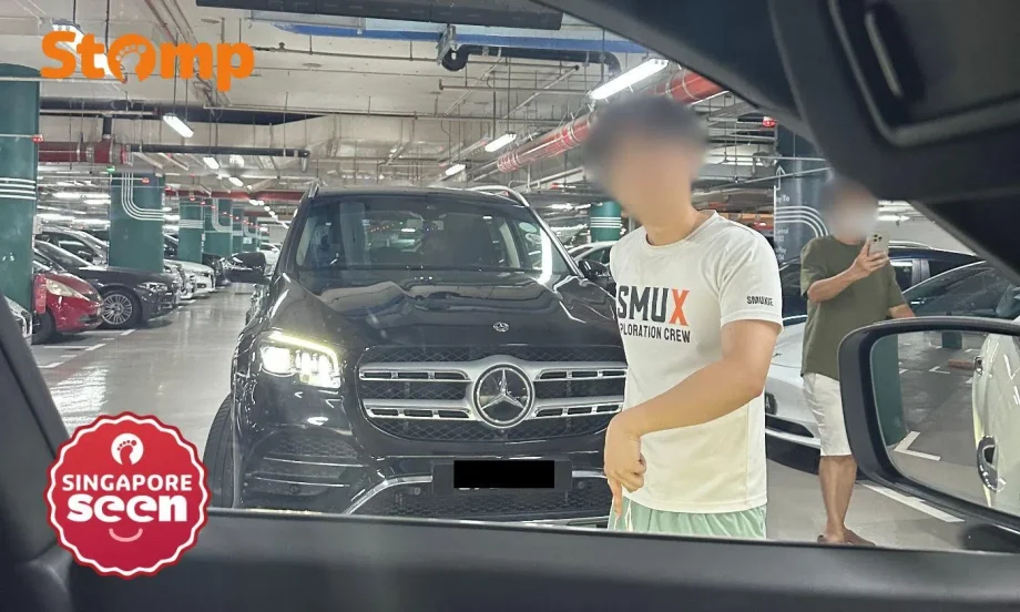 Merc driver and parents allegedly gang up on Stomper in carpark dispute, make child cry and call her ‘bad mother’