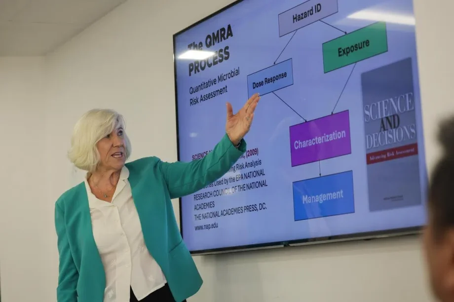 Joan Bray Rose wins prize for work to measure risk of drinking water