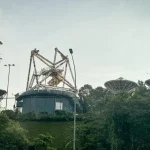 Two iconic satellite dish antennas along BKE dismantled