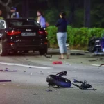 Accident on AYE: Man dies, woman taken to hospital