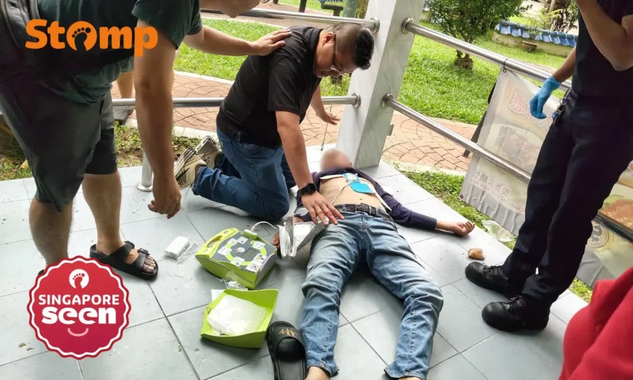 Man performs CPR on unconscious uncle at Toa Payoh coffee shop 2 days after receiving Stomp Goody Bag