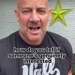 @imbradleyrichardson How do you tell is someone is interested in you or not?  Si…