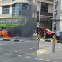 Car catches fire in Woodlands, Singapore News