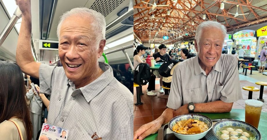 Ng Eng Hen praises MRT’s ‘long-range capability’ after taking train, says easier to reach places like Maxwell Food Centre, Singapore News