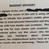 Yishun HDB lift lobby sign warns of neighbour using ‘advanced technology’ to hack phones, netizens sceptical
