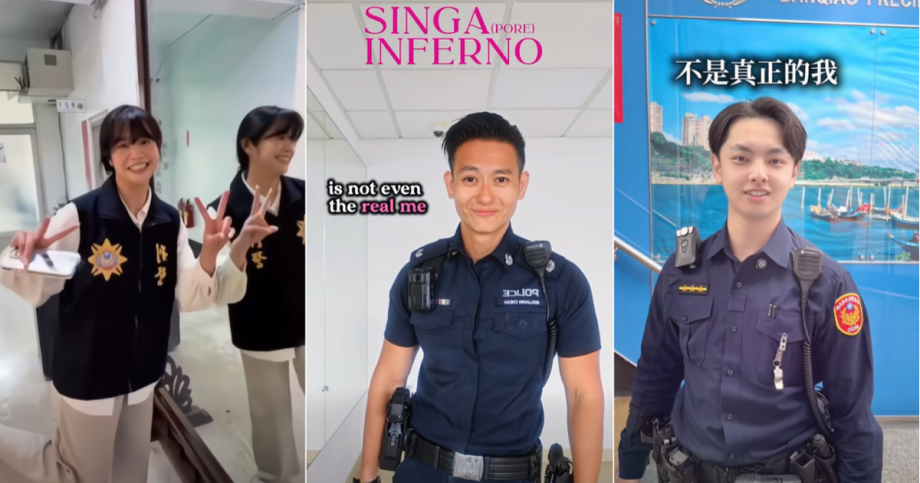 Second-hand embarrassment: Taiwan police departments’ recreation of viral Hougang NPC video draws controversy, Singapore News Second-hand embarrassment: Taiwan police departments’ recreation of viral Hougang NPC video draws controversy, Singapore News