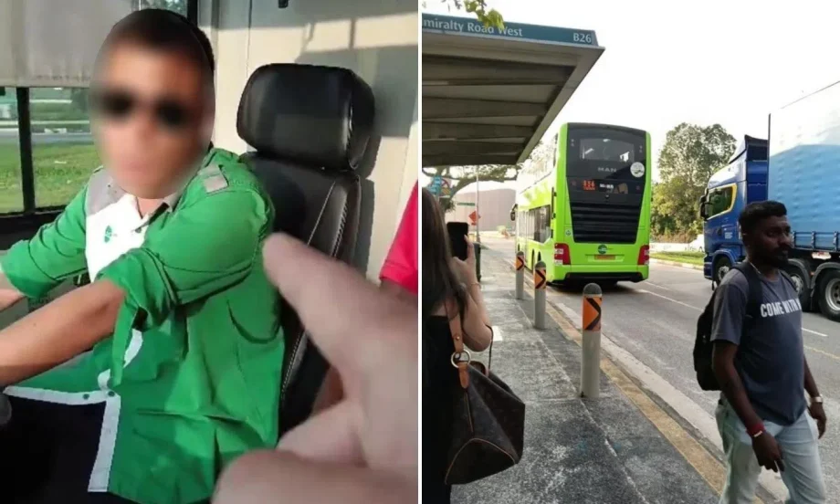 ‘Are you deaf?’: Passenger confronts bus driver after he allegedly skips bus stop at Woodlands North MRT station