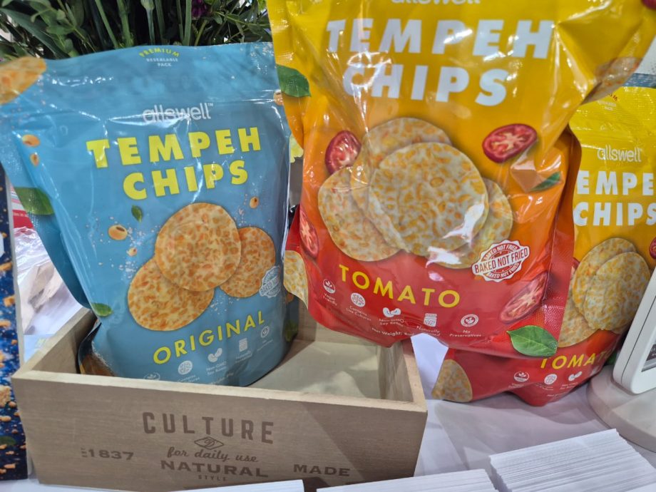 Allswell brings tempeh chips to Singapore