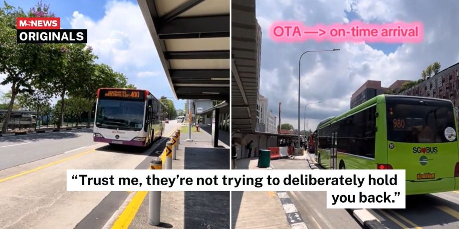 S’pore commuter explains why some buses travel slowly on clear roads & stop at bus stops for a long while