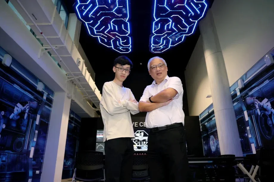 Lifelong learning: Father and son give up weekends to do AI diploma together