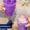 How viral ube drinks and desserts are taking over South Korean cafes