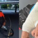 Elderly cyclist fractures wrist after fall on Jurong Circular Bridge, blames uneven path, Singapore News