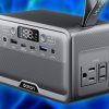 This TSA-Compliant Daran 28,000mAh 100W LiFePO4 Power Station Drops to Just .59