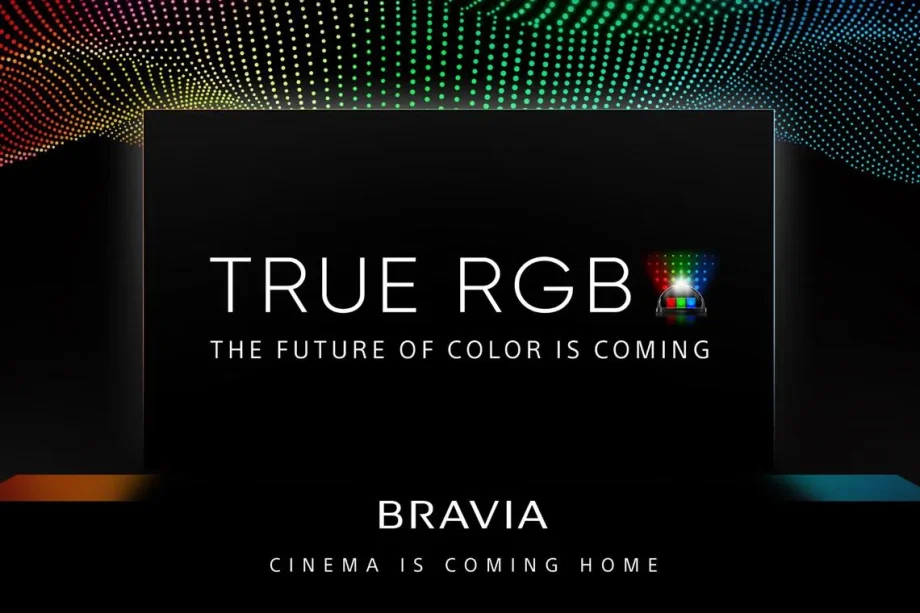 Sony True RGB: Superior colour volume for TVs