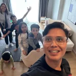 Singapore actor Fir Rahman content with simple Kuala Lumpur trips with wife and four kids