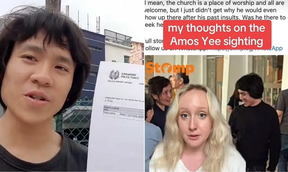 Amos Yee files police report against TikToker who whirls fist while talking about him, cites safety concerns