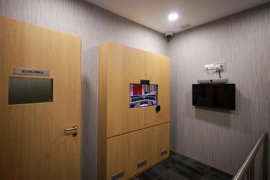 More court proceedings via video, including sentencing of inmates on remand, with new facility