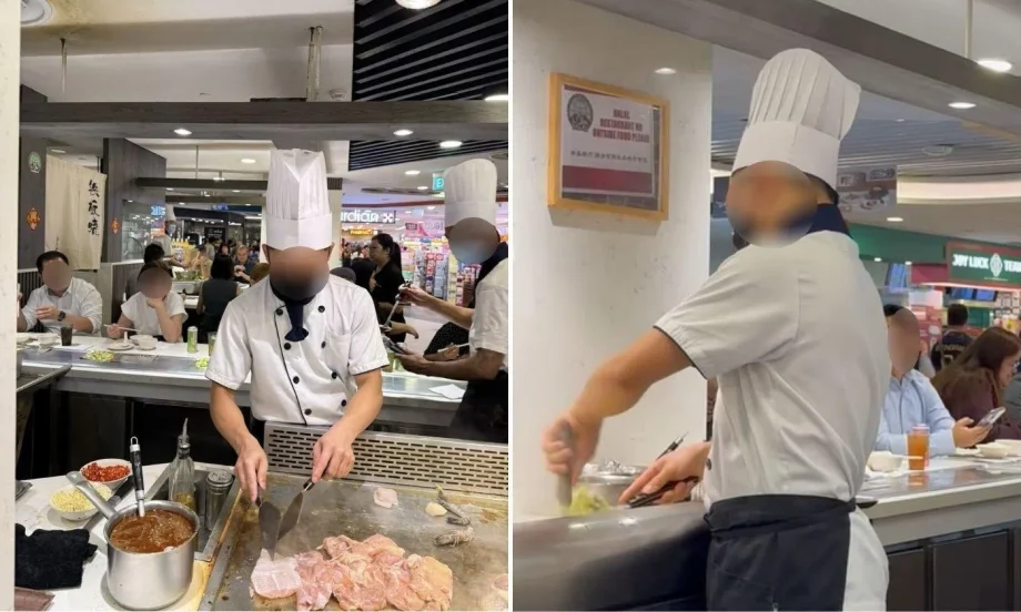 Customer claims staff insulted her at Bugis teppanyaki stall, allegedly throws plate to get his attention Customer claims staff insulted her at Bugis teppanyaki stall, allegedly throws plate to get his attention