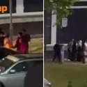 Yishun fight ends with woman sprawled on ground: Two taken to hospital, 18-year-old woman arrested