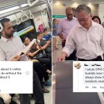 DPM Gan Kim Yong seen on LRT after Pritam Singh’s photo on MRT went viral