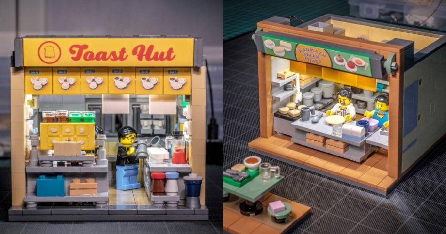 ‘Capture the magic’: American pays tribute to Singapore hawker stalls through Lego creations, presents some to owners, Singapore News