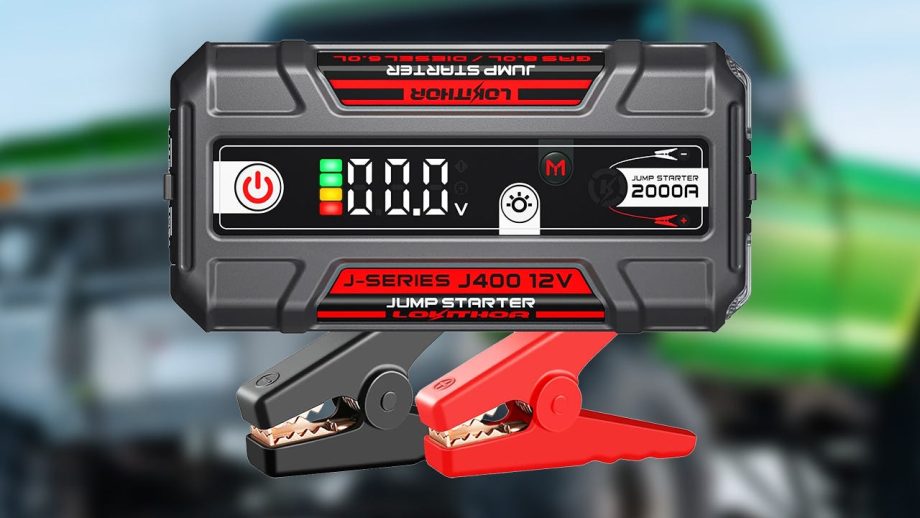 The Lokithor J400 12V Cordless Lithium Car Jump Starter Drops to Under 
