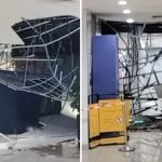 Parts of ceiling at Lucky Plaza basement collapse